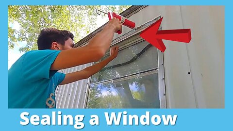 How To Seal A Mobile Home Window