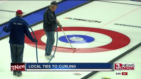 Baxter Arena getting ready for curlers