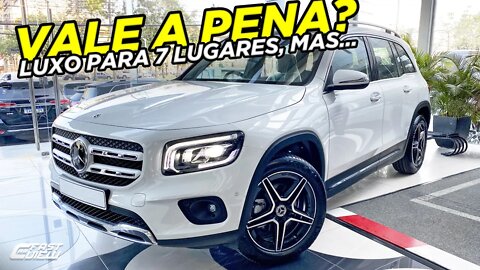 MERCEDES BENZ GLB 200 PROGRESSIVE 1.3 TURBO 2021 FICHA TÉCNICA E CONSUMO! MOTOR FRACO E BEBERRÃO?