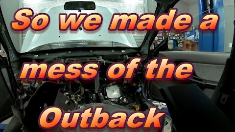 Gutting the interior LS swapped WRX #4