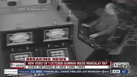 New video shows mass shooter inside Mandalay Bay