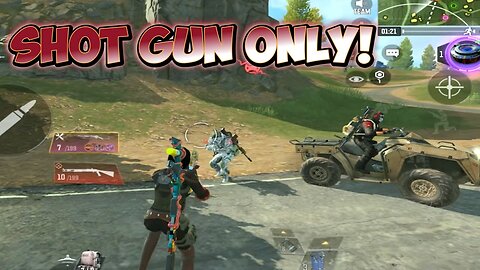 COMPLIMENTARY SHOT GUN ONLY GAMEPLAY SOLO V SQUAD CALL OF DUTY MOBILE! |