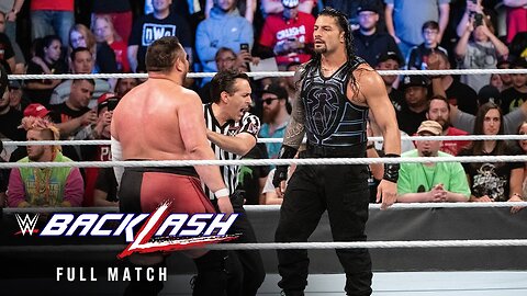 FULL MATCH: Roman Reigns vs. Samoa Joe: WWE Backlash 2018