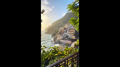 Vertical dream town Positano, Italy.