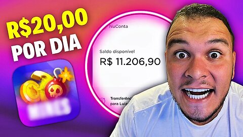 [SAQUE R$20,00 VÁRIAS VEZES] JOGO que PAGA DINHEIRO DE VERDADE via PIX 2023 (GARANTIDO)