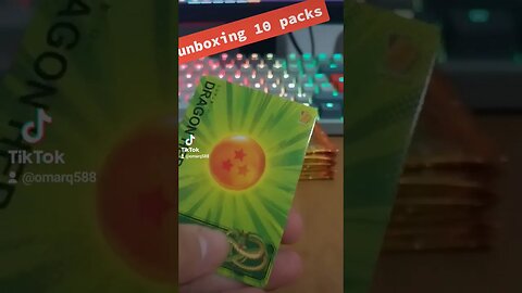 Unboxing 10 packs! Dragon Ball