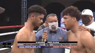 Amado Vargas Pro Debut