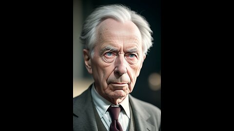 How Bertrand Russell became an evil man part 1