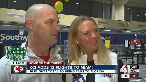 KCI adds 12 flights to Miami