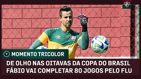 FÁBIO VAI COMPLETAR 80 JOGOS PELO FLU DIANTE DO PAYSANDU: "UMA DECISÃO"