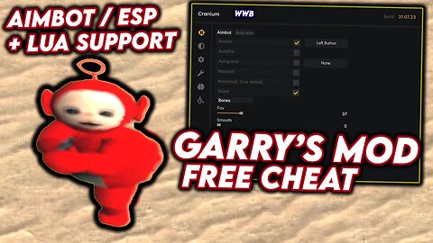 Cranium [Garry's Mod Cheat] Free download / Lua Loader / Aimbot/ Esp / AntiAim /Rage / Legit...