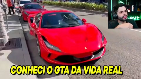 PLAYHARD REAGINO AO LOUD CORINGA CONHECO GTA DA VIDA REAL | SemZero