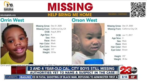 Form Bakersfield Police Lieutenant weighs in on missing California City boys case