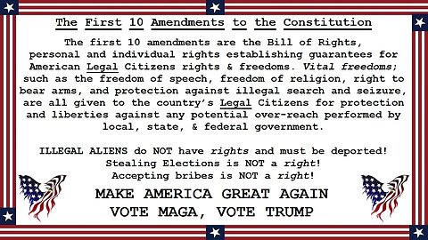 The First 10 Amendments to the Constitution