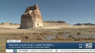 Running Dry: Drought bringing Lake Powell to historic lows