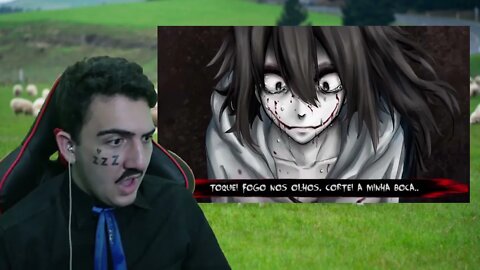 PASTOR REACT 🔴 RAP DO JEFF E JANE THE KILLER "DON'T GO TO SLEEP" | CREEPYPASTA | TOKYO BEATS