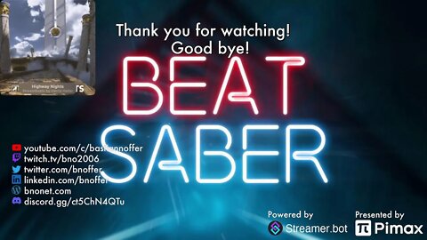 [EN/DE] Morning Sword workout in Beat Saber #visuallyimpaired #vr