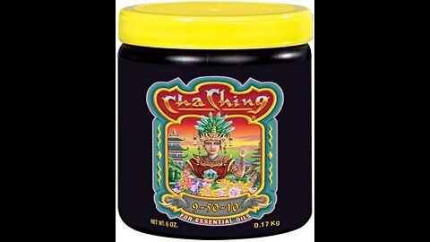 FoxFarm 732748 Fox Farm Cha Ching Soluble Jar Fertilizer, 6 oz, 6 Ounce, Black