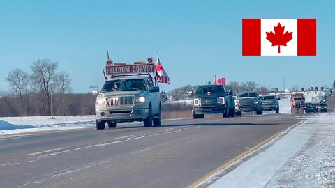 Freedom Convoy Rolls Across Manitoba