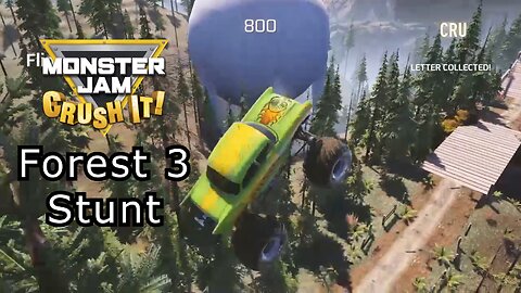 Monster Jam Crush It: Forest 3 (Stunt)