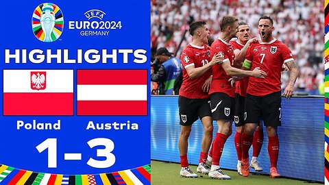 Poland vs Austria Euro 2024 Highlights