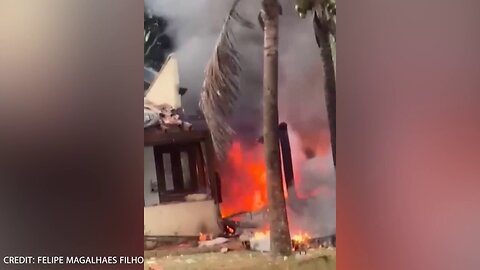 Aftermath Of The Plane Crash In Brazil's Sao Paolo State