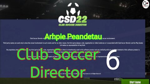 Club Soccer Director CSD22 | manager bodoh salah strategi, salah pencet lagi