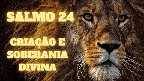 Salmo 24 - Consideração sobre a Criação e Soberania Divina - Vídeo 25