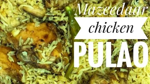 #short YouTube video How I cook mazeedaar chicken pulao