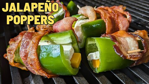 Easy Bacon wrapped Jalapeño poppers