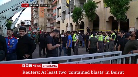 walkie-talkies explode in Lebanon,day after pager blasts -reports