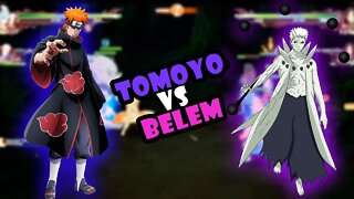 TomoyoSan VS Belem - Você não está critando você não está combando #NarutoOnline #3MilhõesdeFC