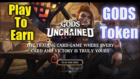 Play To Earn And Gods Unchained Gods Token Price #playtoearn #godsunchained #gods