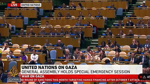 UN Bursts Into Applause After A Resolution To Condemn Hamas For The Oct 7th Slaughter Of Jews Fails