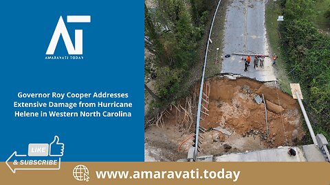 Governor Roy Cooper Addresses Extensive Damage from Hurricane Helene in Western North Carolina