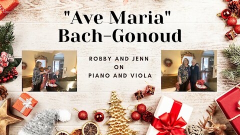 "Ava Maria" Bach-Gonoud | Piano and Viola | Heart Strings