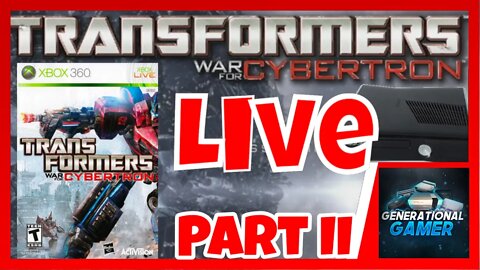 Transformers - War For Cybertron (Xbox 360) - Part II