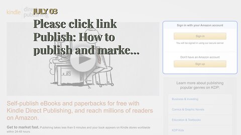 Please click link Publish: How to publish and market your books the right way, build your email...