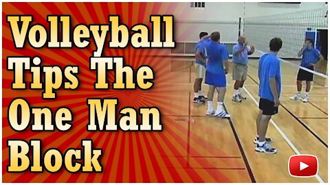 Mastering Mens Volleyball Systems of Play - One Man Block featuring Coach Al Scates