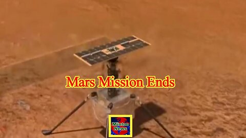 Ingenuity: Damage puts end to ground-breaking Mars helicopter mission