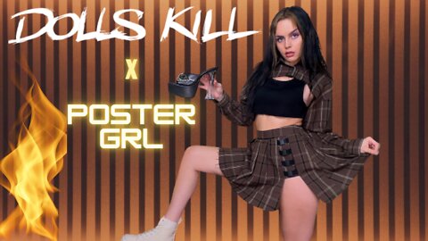 DOLLS KILL EDGY TRY ON HAUL ♥ | POSTER GRL FT. DOSSIER