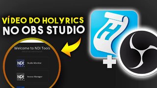 Como REPRODUZIR VÍDEO do HOLYRICS no OBS STUDIO