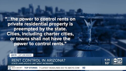 Rent control in Arizona? Laws that would limit rent increases