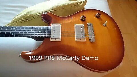 Guitar Demo 1999 PRS McCarty Part 1