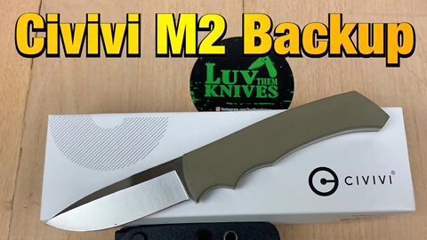 Civivi M2 Backup fixed blade knife