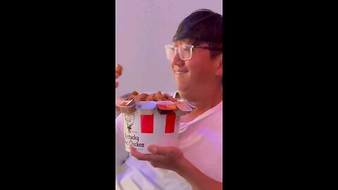 KFC comparison and Food asmr