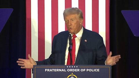 📌 National Fraternal Order of Police Endorses President Trump!