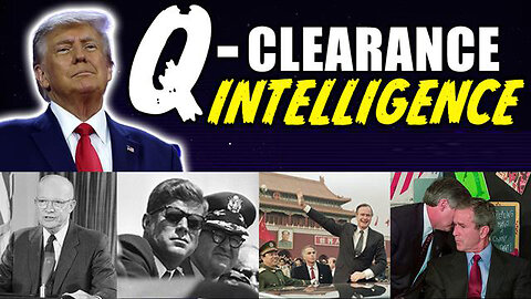 Trump Drops Q-Clearance Intel Online After Declaring War On Deep State?