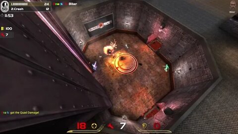 Session 4: Quake (FFA only rocket launcher and grenade launcher) - -