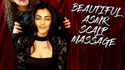 Beautiful💕ASMR Scalp Massage, Ultra Relaxation, Hair Play Tingles, Soft Spoken 😴